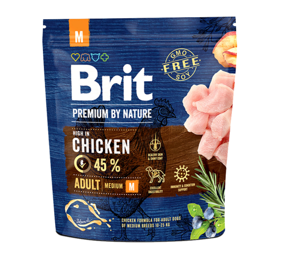 Brit Premium By Nature Adult Medium 1kg