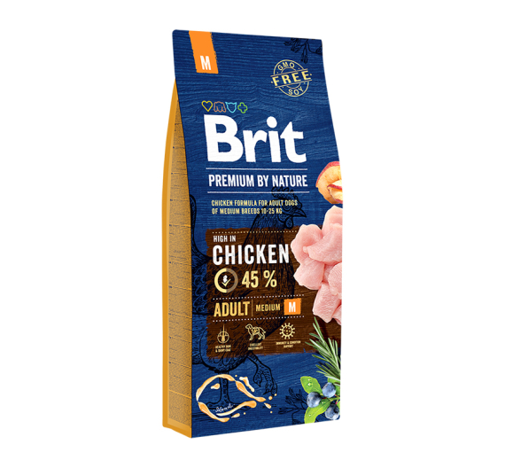 Brit Premium By Nature Adult Medium 15kg