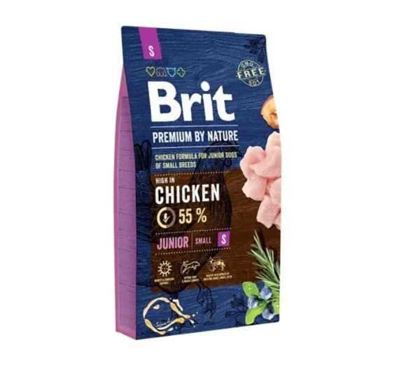 Brit Premium By Nature Junior Small 3kg