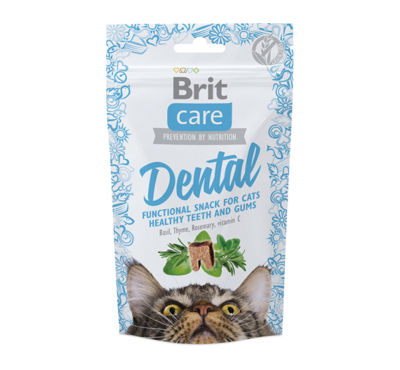 Brit Care Cat Functional Snack Dental 50gr