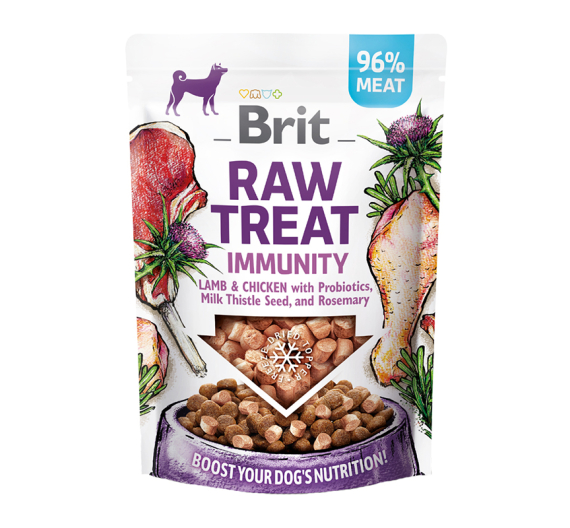 Brit Dog Raw Treat Immunity Lamb & Chicken 40gr