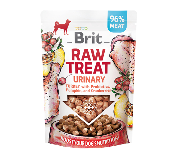 Brit Dog Raw Treat Urinary Turkey 40gr