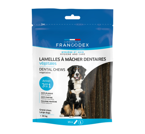 Francodex Dental Sticks Dogs 30kg+ 400gr