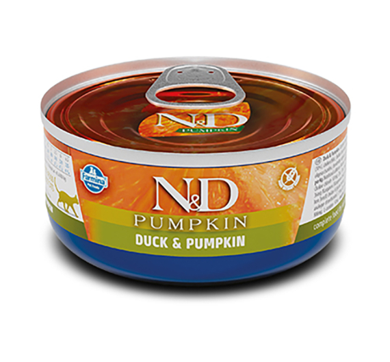 N&D Pumpkin Grain Free Duck 70gr