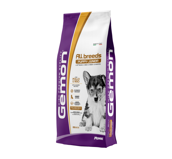 Gemon Dog Puppy & Junior Chicken & Rice 20kg