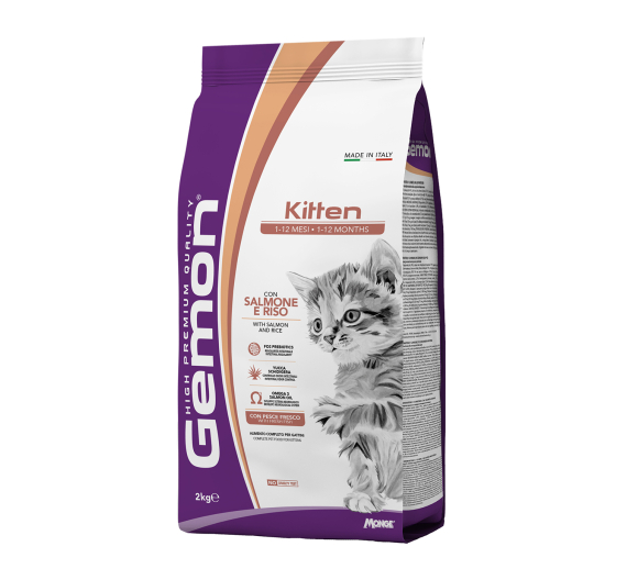 Gemon Cat Kitten Salmon & Rice 2kg