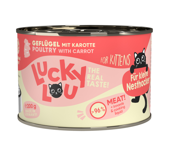 Lucky Lou LifeStage Kitten Πουλερικά 200gr