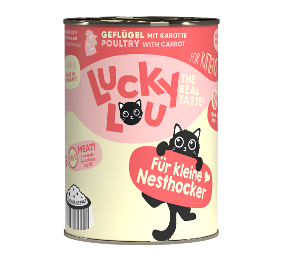 Lucky Lou LifeStage Kitten Πουλερικά 400gr