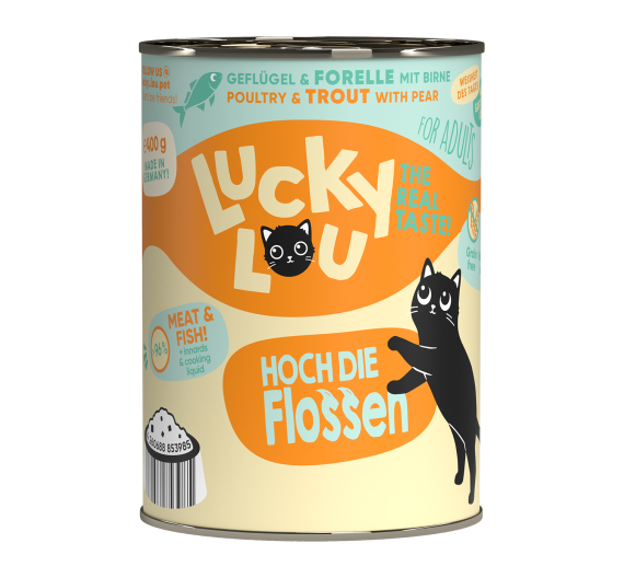 Lucky Lou LifeStage Adult Πουλερικά & Πέστροφα 400gr