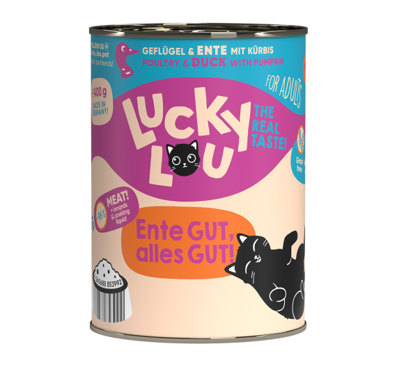 Lucky Lou LifeStage Adult Πουλερικά & Πάπια 400gr