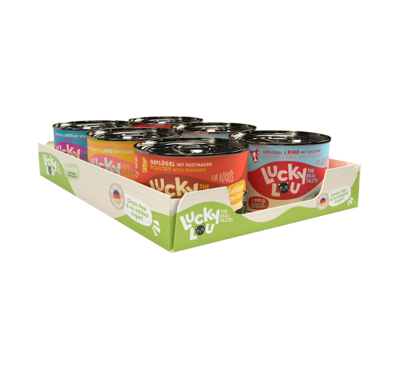 Lucky Lou LifeStage Adult Tasty Mix Box 6x200gr