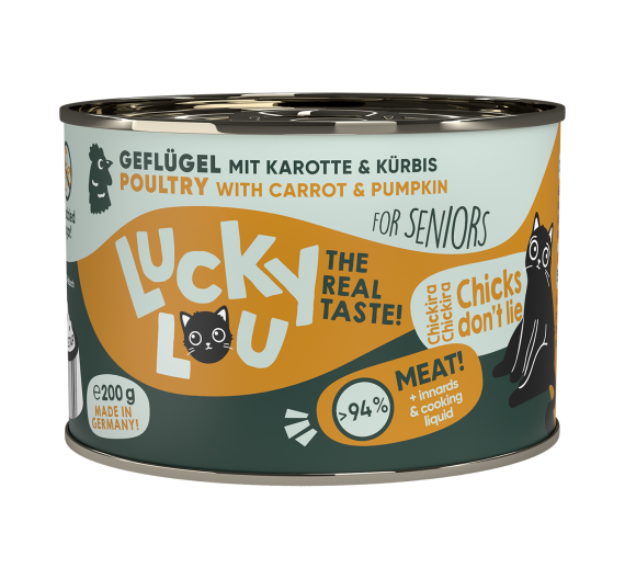 Lucky Lou LifeStage Senior Πουλερικά 200gr