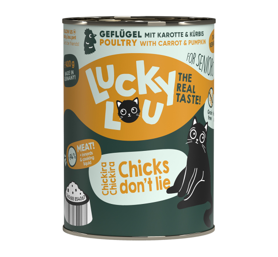 Lucky Lou LifeStage Senior Πουλερικά 400gr