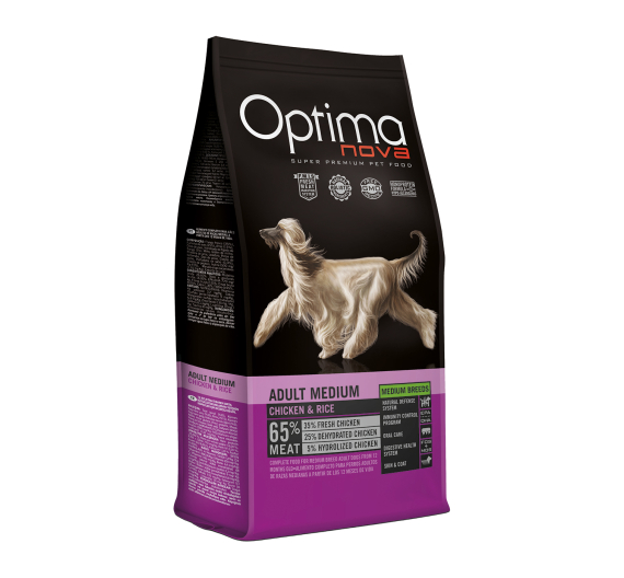 Optima Nova Adult Medium Chicken & Rice 2kg