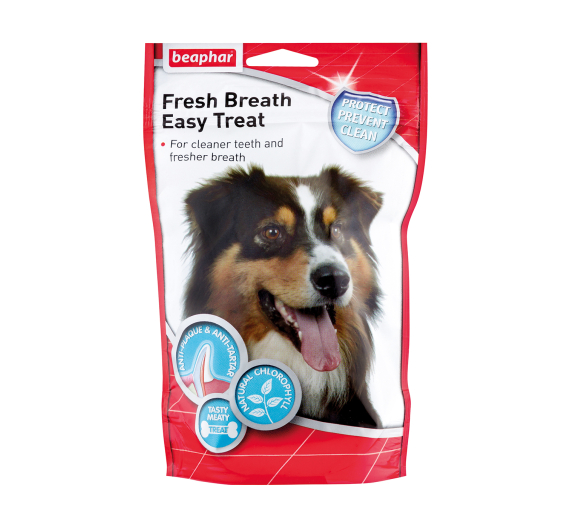 Beaphar Fresh Breath Treat Dog Snack με Χλωροφύλλη 150gr