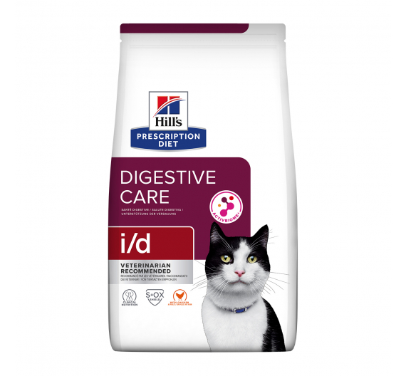 Hill's PD Feline i/d Digestive Care με Κοτόπουλο 3kg