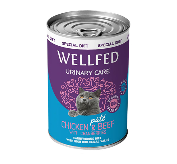 Wellfed Urinary Chicken & Beef 400gr