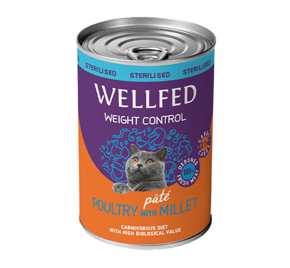 Wellfed Weight Control Poultry & Millet 400gr