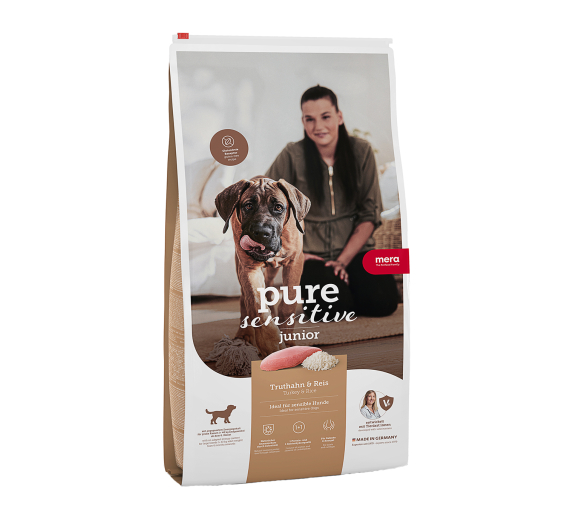 Meradog Pure Sensitive Junior Turkey & Rice 12.5kg