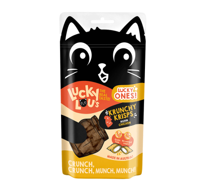 Lucky Lou Lucky Ones Krunchy Krisps Κοτόπουλο 60gr