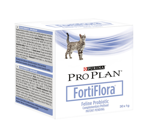 Purina Pro Plan Veterinary Diets Fortiflora Διατροφικό Συμπλήρωμα για Γάτες 1gr 30τμχ