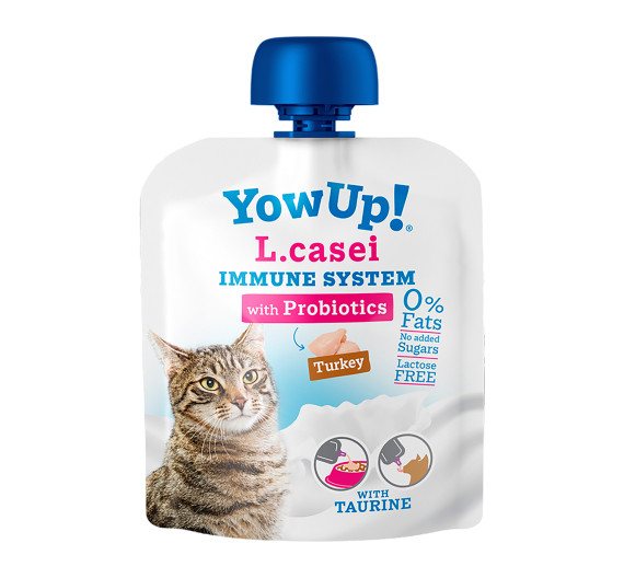 YowUp Cat L.Casei Turkey Pouch Γιαούρτι Γάτας 85gr