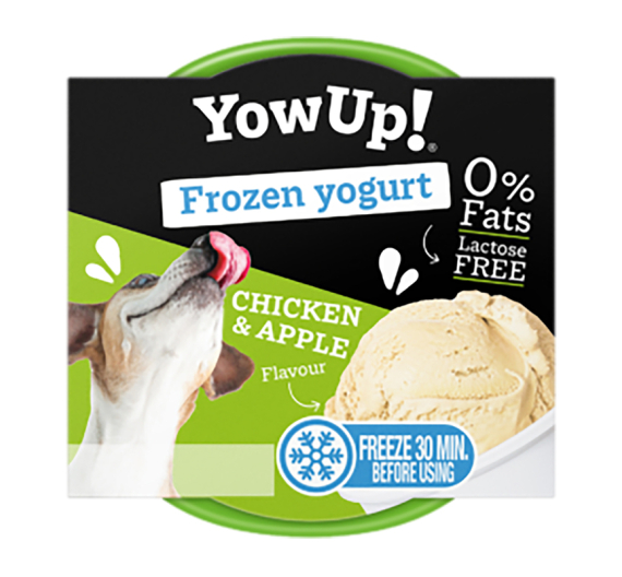 YowUp Dog Ice Cream Chicken & Apple Παγωμένο Γιαούρτι 110gr