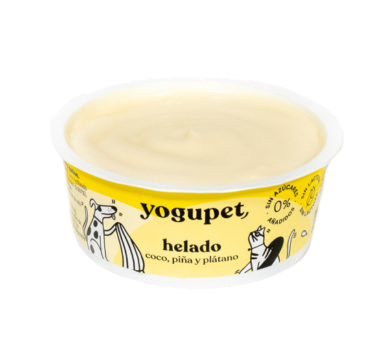 Yogupet Yellow Ice Παγωτό για Σκύλους & Γάτες 110gr