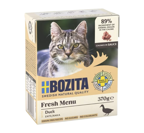 Bozita Tetrapack Πάπια σε Σάλτσα 6x370gr