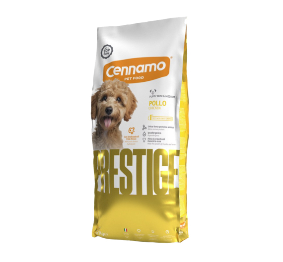 Cennamo Prestige Puppy Mini & Medium Chicken 12kg