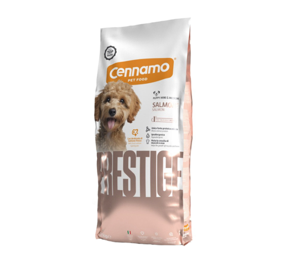 Cennamo Prestige Dog Puppy Mini & Medium Salmon 12kg