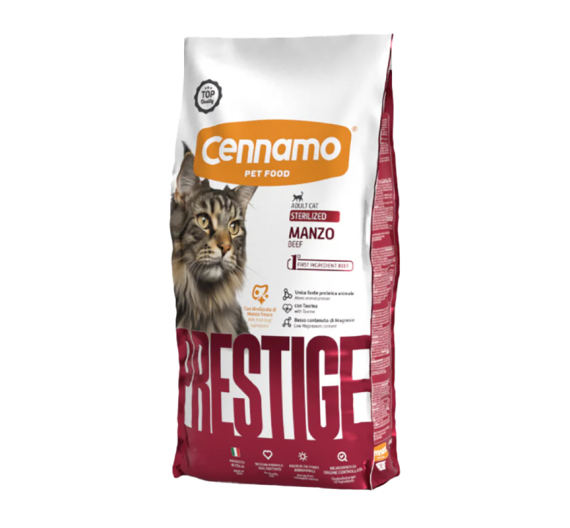 Cennamo Prestige Cat Sterilised Beef 1.5kg