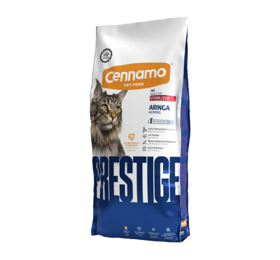 Cennamo Prestige Cat Sterilised Herring 10kg