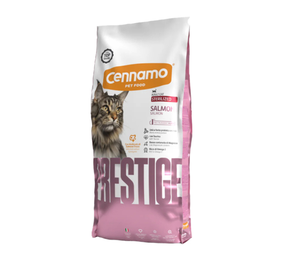 Cennamo Prestige Cat Sterilised Salmon 10kg