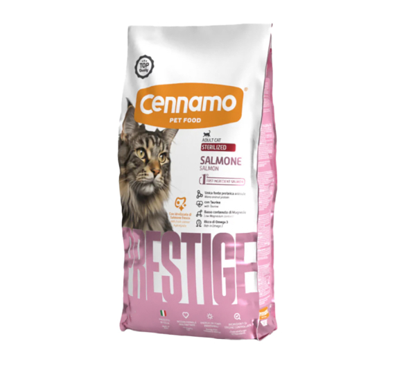 Cennamo Prestige Cat Sterilised  Salmon 1.5kg