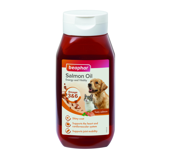 Beaphar Salmon Oil Λάδι Σολομού 430ml