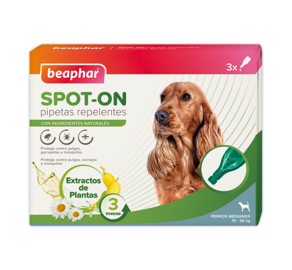 Beaphar Biocton Spot On Dog 15kg - 30kg Αμπούλες 3x2ml Αντιπαρασιτικές