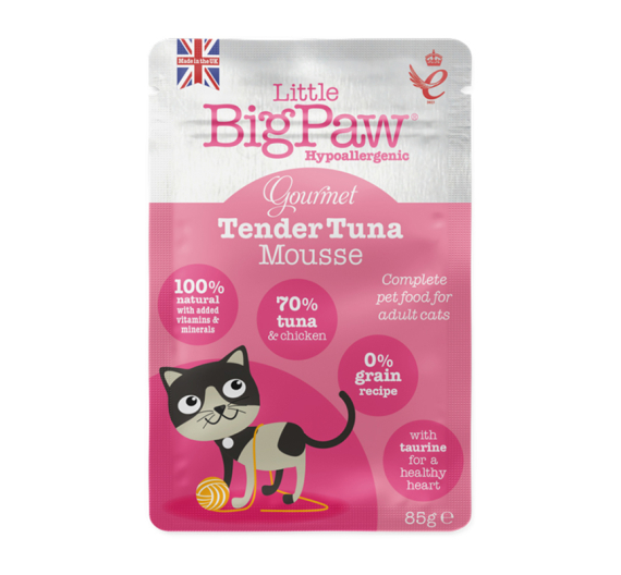 Little Big Paw Cat Adult Tuna Mousse 85gr