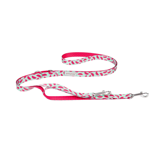 Amiplay Be Happy Leash 7 in 1 Οδηγός Watermelon 100-200cm