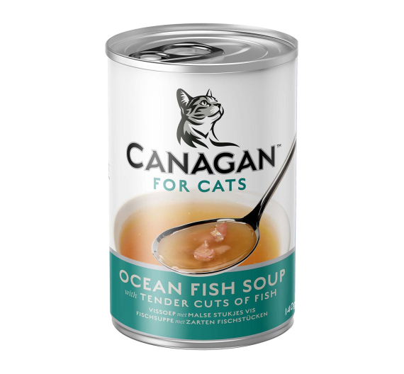 Canagan Cat Soup Ocean Fish 140gr