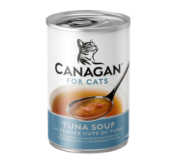 Canagan Cat Soup Tuna 140gr