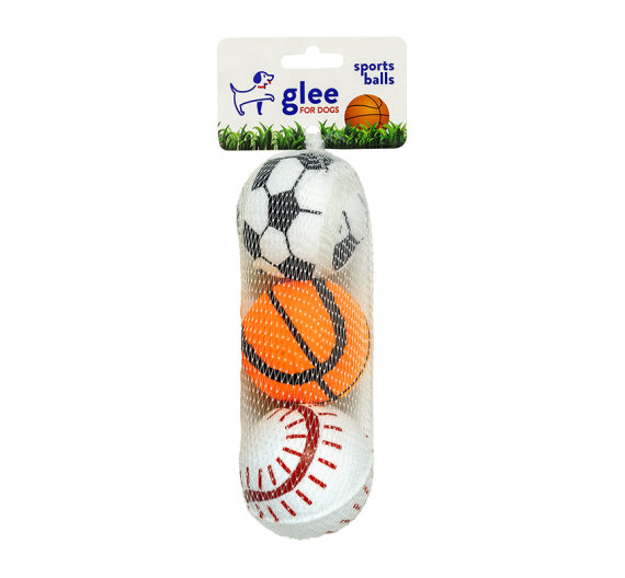 Glee Παιχνίδι Sport Balls 6cm 3τμχ