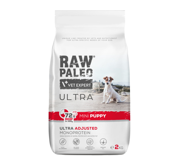 Vet Expert Raw Paleo Puppy Μini Beef 2kg