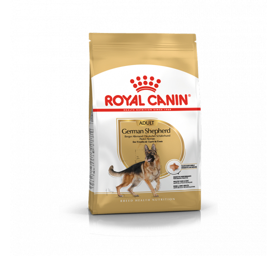 Royal Canin German Shepherd Adult 11kg + Δώρο 10x140gr Maxi Adult Pouch