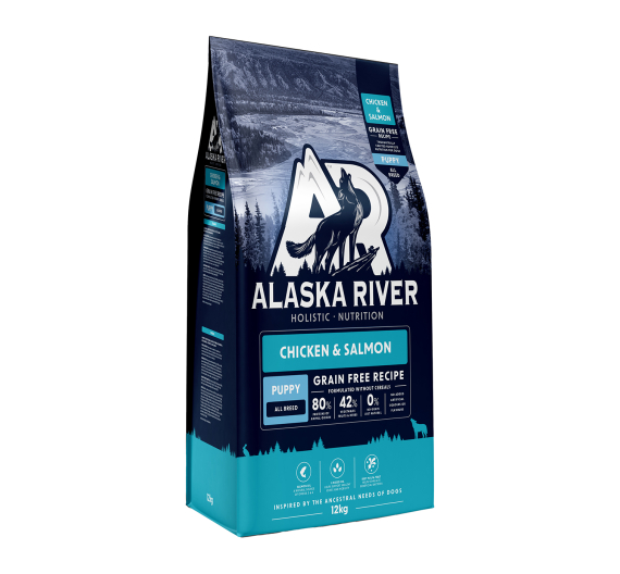 Alaska River Grain Free Puppy Chicken & Salmon 12kg