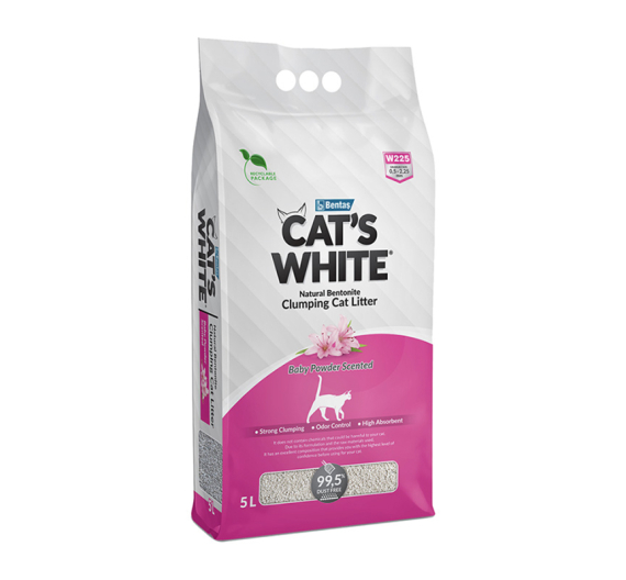 Cat's White Baby Powder 5L