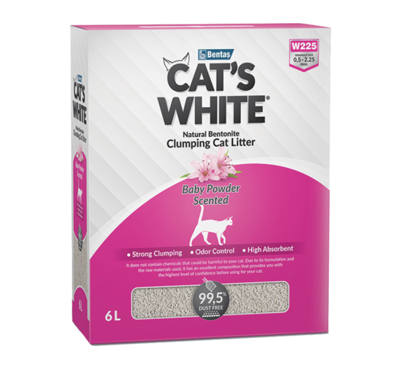 Cat's White Box Baby Powder 6L σε Κουτί