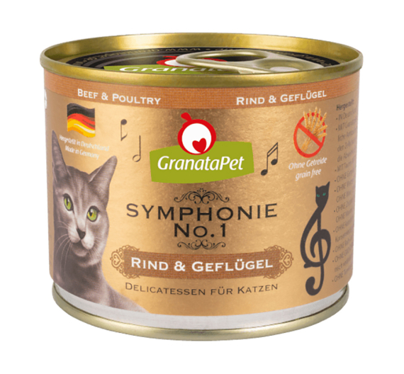 GranataPet Symphonie No. 1 Beef & Poultry 200gr