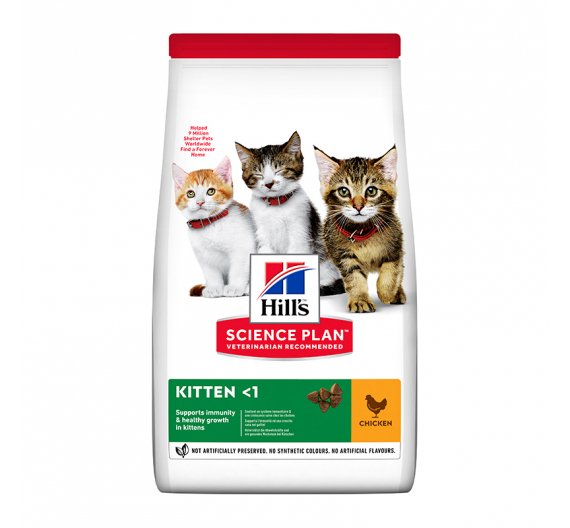 Hill's SP Kitten Κοτόπουλο 1.5kg (1kg + ΔΩΡΟ 500gr)