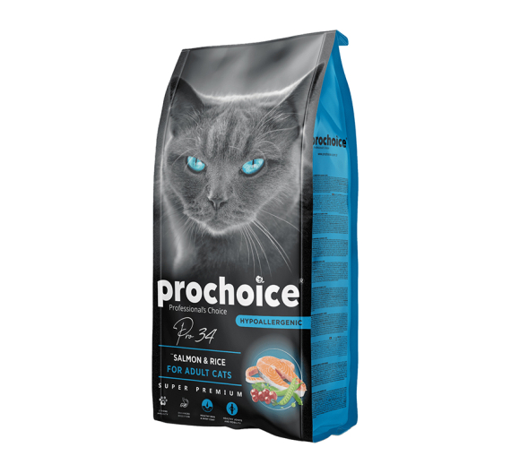 ProChoice Pro 34 Adult  Ξηρά Τροφή με Σολομό 15kg